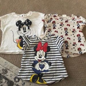 H&M Minnie Mouse Short Sleeve